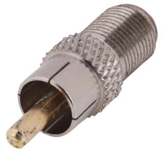 MX RCA Plug To MX F Socket Connector (Pin Gold Plated) MX-293