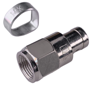 MX F Type Male Connector With Ring F-7 For RG-11 Cable MX-185