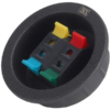 MX 4 Way Speaker Terminal Round Mini MX-1485A - Image 2