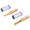 MX 4 MM Plug Patch Panel Type Metal (Gold Plated) MX-1464 - Image 2