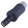 MX Copper Plated 4 Pin Din Plug MX-107 - Image 2