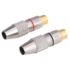 MX RCA Female Extension Socket (Gold Plated) Full Metal Housing (Pack of 2) MX-1087 - Image 2