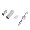 MX 6.35 MM P-38 Copper Plated Metal Stereo Connector With Spring MX-75 - Image 3