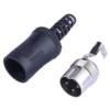 MX Copper Plated 3 Pin Din Connector MX-106 - Image 3
