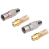 MX RCA Female Extension Socket (Gold Plated) Full Metal Housing (Pack of 2) MX-1087 - Image 3