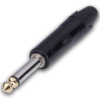 MX 6.35 MM P-38 Mono Male Connector Heavy Duty Black Coated With Golden Tip MX-3486 - Image 4
