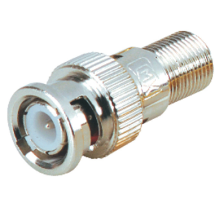 MX BNC Plug To MX F Socket Connector (Pin Gold Plated) MX-612