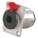 MX 6.35 MM P-38 Stereo Female Socket Locking Type Panel Mounting MX-1872A