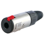 MX 6.35 MM P-38 Female Mono Extension Socket Locking Type MX-1873