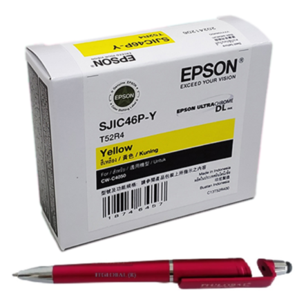 Epson Yellow Ink Cartridge for EC CW-C4050 Series C13T52R400