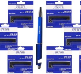 Epson ERC-22B POSC Original Ribbon Cartridge ERC-22 B ERC22 ERC 22B (Set of 10)