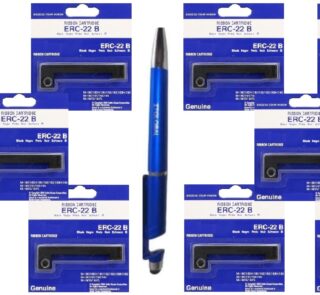 Epson ERC-22B POSC Original Ribbon Cartridge ERC-22 B ERC22 ERC 22B (Set of 10)