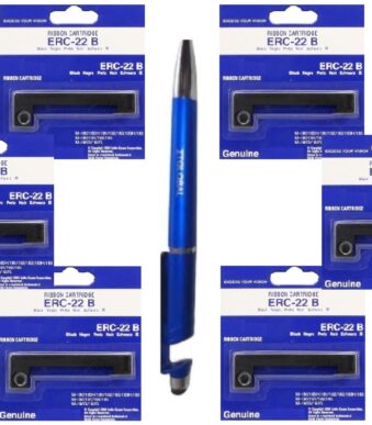 Epson ERC-22B POSC Original Ribbon Cartridge ERC-22 B ERC22 ERC 22B (Set of 10)