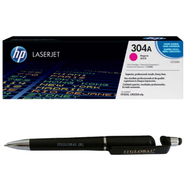CC533A HP 304A Magenta Original LaserJet Toner Cartridge