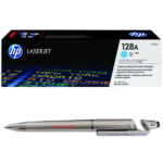 HP 128A Cyan Original LaserJet Toner Cartridge CE321A Genuine itglobal