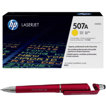 HP 507A Yellow Original LaserJet Toner Cartridge