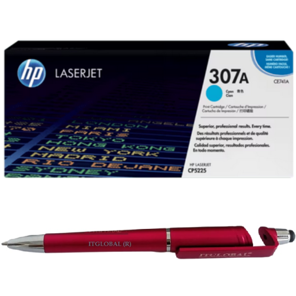 CE741A HP 307A Cyan Original LaserJet Toner Cartridge