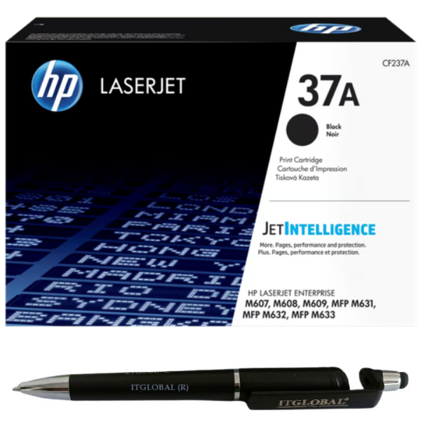 CF237A HP 37A Black Original LaserJet Toner Cartridge CF237A Genuine itglobal