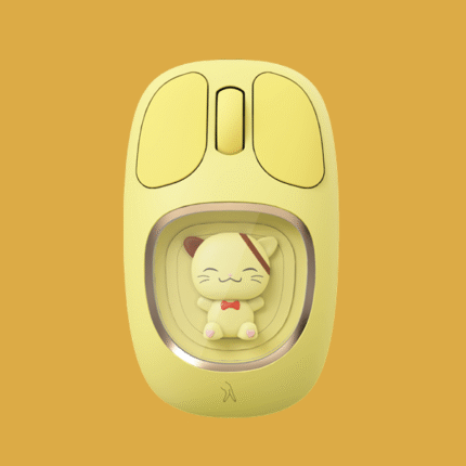 Fingers CuteClicks WB4 Wireless Mouse Sunshine Yellow