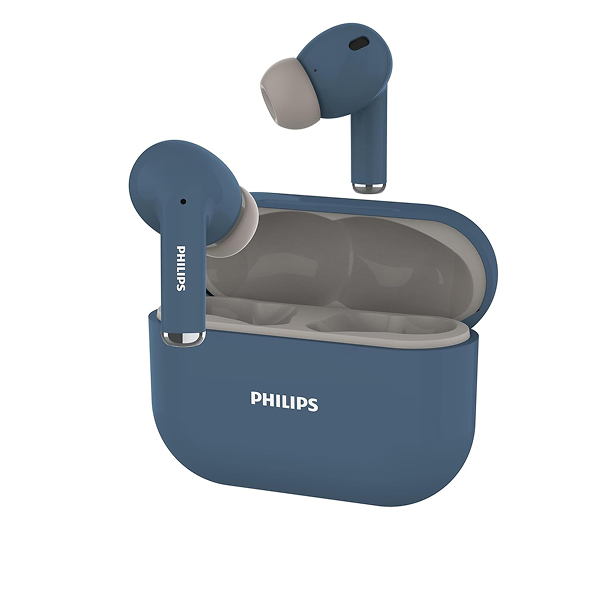 PHILIPS Audio TAT1169BL/94 True Wireless in Ear Earbuds (Blue)