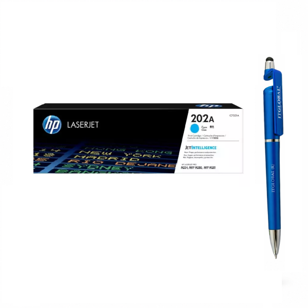 202a HP 202A Cyan Original LaserJet Toner Cartridge CF501A Genuine