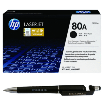 HP 80A Black Original LaserJet Toner Cartridge