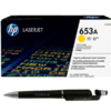 HP 653A Yellow Original LaserJet Toner Cartridge CF322Y