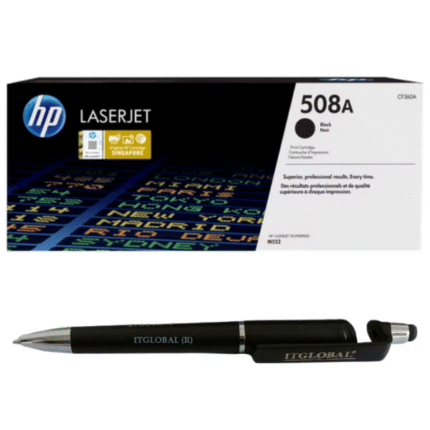HP 508A Black Original LaserJet Toner Cartridge CF360A