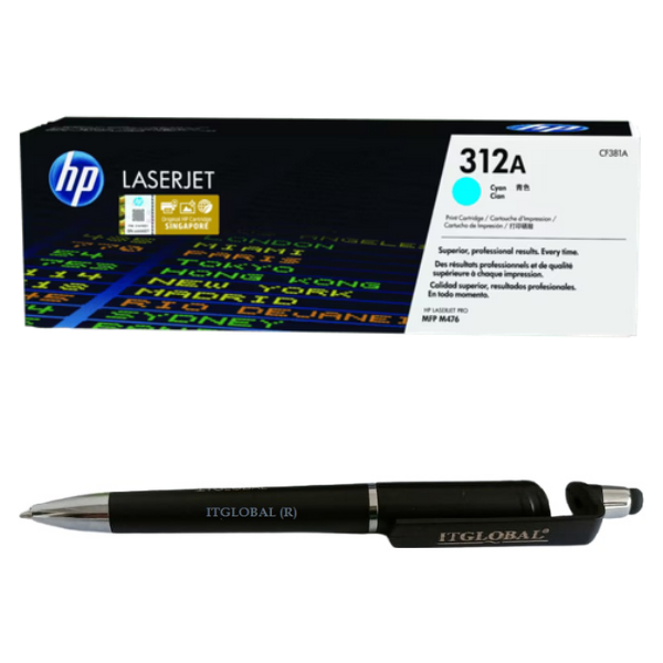 CF381A HP 312A Cyan LaserJet Toner Cartridge CF381A