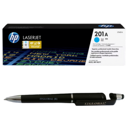 HP 201A Cyan Original LaserJet Toner Cartridge CF401A