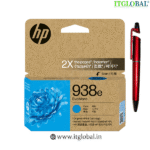 HP 938e EvoMore Cyan Original Ink Cartridge 4S6X9PA