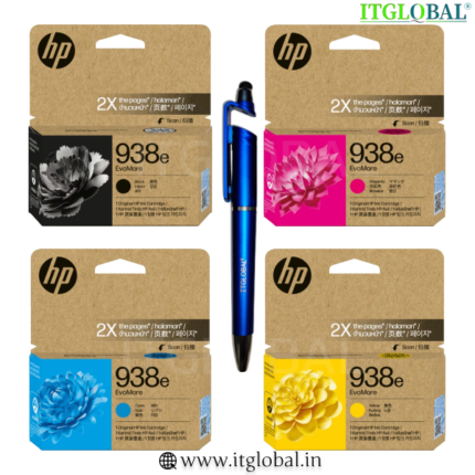 HP 938e EvoMore Black Cyan Yellow Magenta Original Ink Cartridge 4S6Y2PE 4S6X9PA 4S6Y1PE 4S6Y0PE