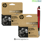 HP 938e EvoMore Black Original Ink Cartridge