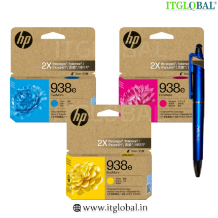 HP 938e EvoMore Cyan Yellow Magenta Original Ink Cartridge 4S6X9PA 4S6Y1PE 4S6Y0PE