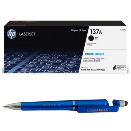 HP 137A Black Original LaserJet Toner Cartridge W1370A