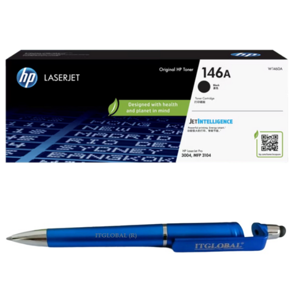 W1460A HP 146A Black Original LaserJet Toner Cartridge W1460A