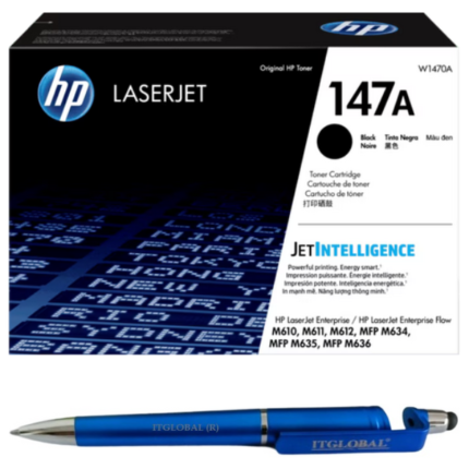 HP 147A Black Original LaserJet Toner Cartridge W1470A