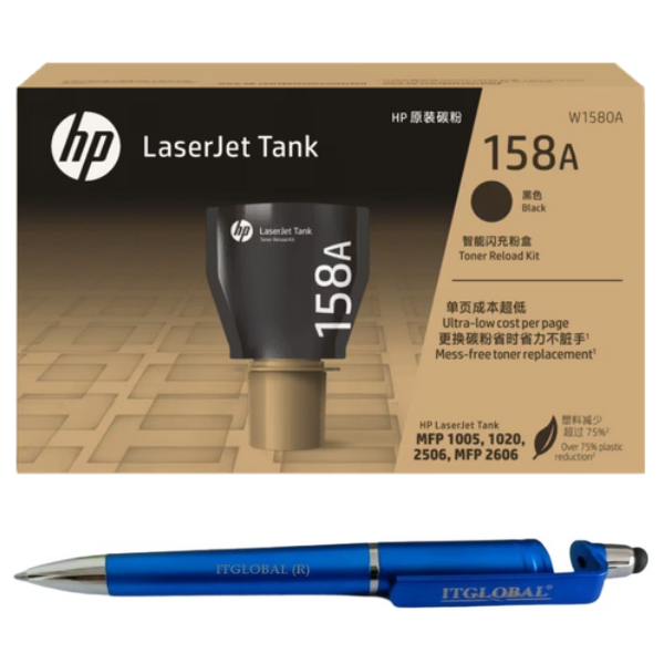 W1580A HP 158A Black Original LaserJet Tank Toner Reload Kit W1580A