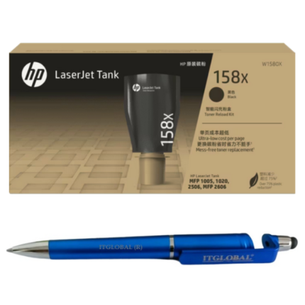 HP 158X Black Original LaserJet Tank Toner Reload Kit W1580X