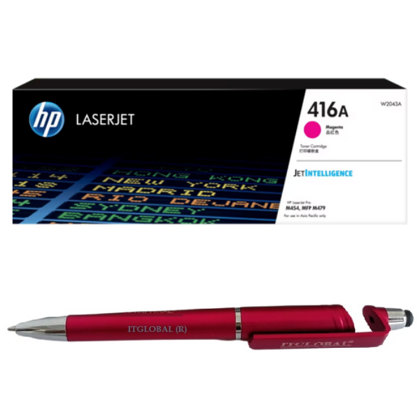 W2043 HP 416A Magenta Original LaserJet Toner Cartridge W2043