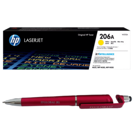 HP 206A Yellow Original LaserJet Toner Cartridge W2112A