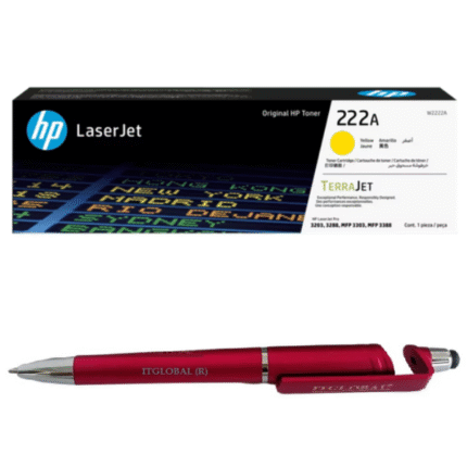 HP 222A Yellow Original LaserJet Toner Cartridge W2222A
