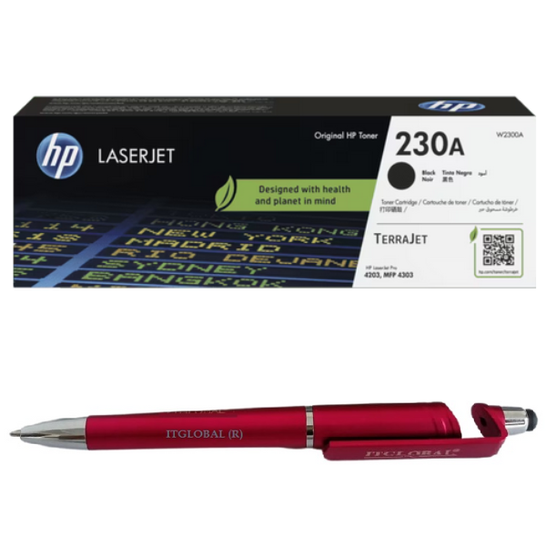 HP 230A Black Original LaserJet Toner Cartridge W2300A HP 230A Black Original LaserJet Toner Cartridge W2300A