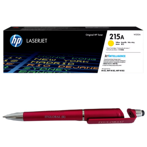 HP 215A Yellow Original LaserJet Toner Cartridge W2312A HP 215A Yellow Original LaserJet Toner Cartridge W2312A