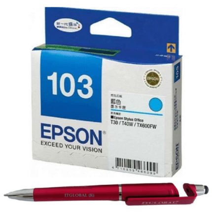 Epson 103 Cyan Ink Cartridge