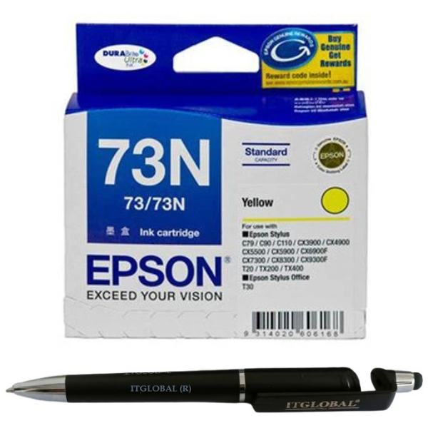 EPSON 73N YELLOW EPSON 73N YELLOW INK CARTRIDGE T105490