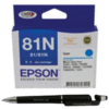 Epson 81N Cyan Ink Cartridge C13T111290