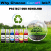 Refill GI-73 Red Ink Bottle Compatible for Canon Pixma G570, G670, G550, G650, G620 Printers - Image 8