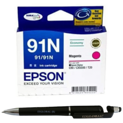Epson 91 / 91N Magenta Ink Cartridge for C90/CX5500/T20/TX100 [C13T107390]