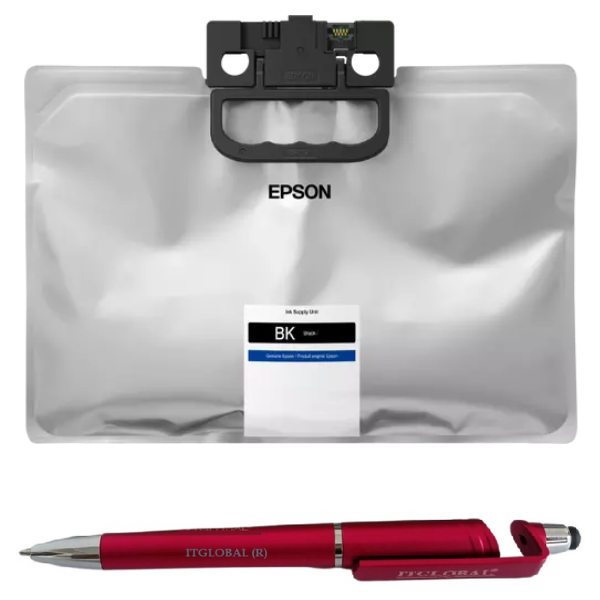C13T13P190 Epson WorkForce Pro EM-C8100 EM-C8101 Black Ink Pack C13T13P190 EM C8100 EM C8101 Genuine itglobal